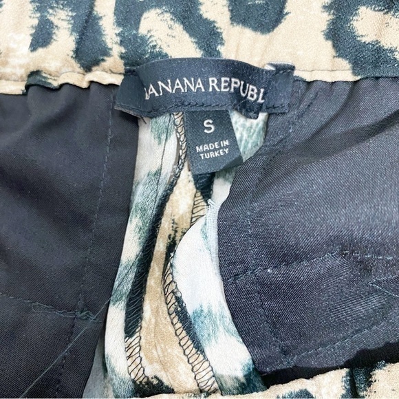 Banana Republic Hayden Leopard Pull‎ On Pants Small - Picture 8 of 10